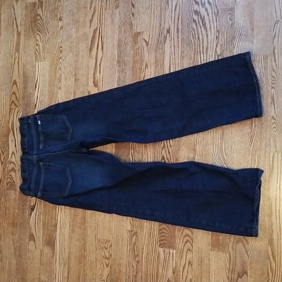 (10) GAP Youth Dark Wash 100% Cotton Denim Bootcut Jeans Contemporary - Picture 7 of 7